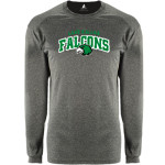 LAKE DALLAS HIGH SCHOOL FALCONS BSN SPORTS Men's Phenom Long Sleeve T-Shirt Front Thumbnail