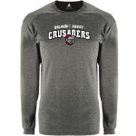 Belmont Abbey College The Official Store of the Crusaders BSN SPORTS Men's Phenom Long Sleeve T-Shirt Front Thumbnail