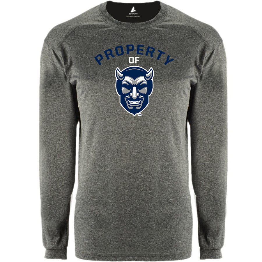 Marietta Blue Devils <span class="pdp-name-mascot">Marietta Blue Devils</span> BSN SPORTS Men's Phenom Long Sleeve T-Shirt
