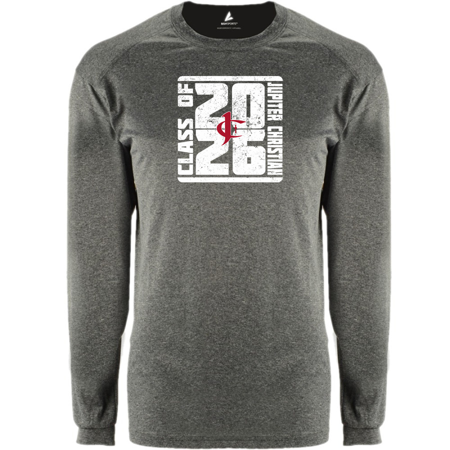 Jupiter Christian Eagles BSN SPORTS Men's Phenom Long Sleeve T-Shirt