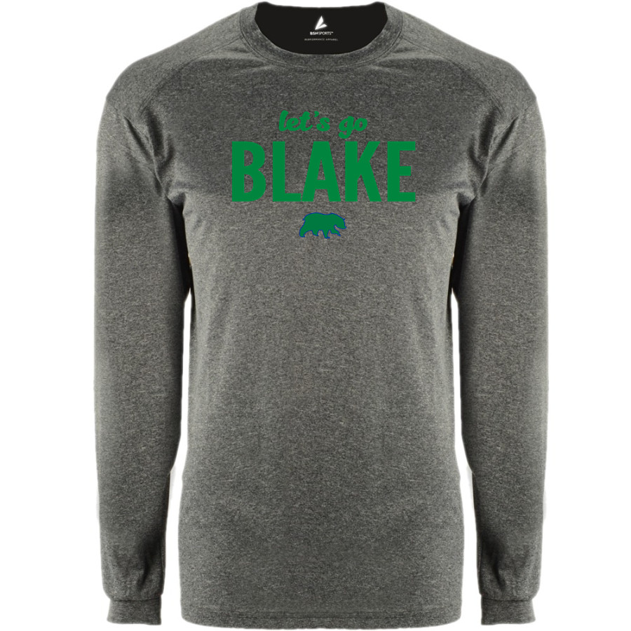 The Blake School BEARS ONLINE STORE BSN SPORTS Men's Phenom Long Sleeve T-Shirt