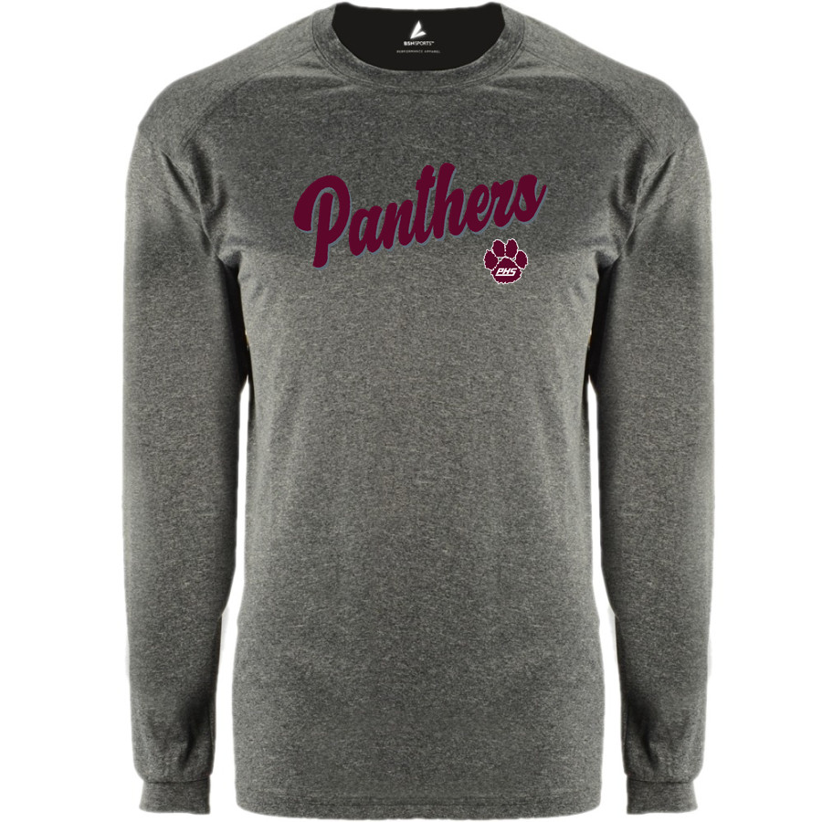 PAULDING PANTHERS <span class="pdp-name-mascot">PAULDING EX VILLAGE HIGH PANTHERS</span> BSN SPORTS Men's Phenom Long Sleeve T-Shirt