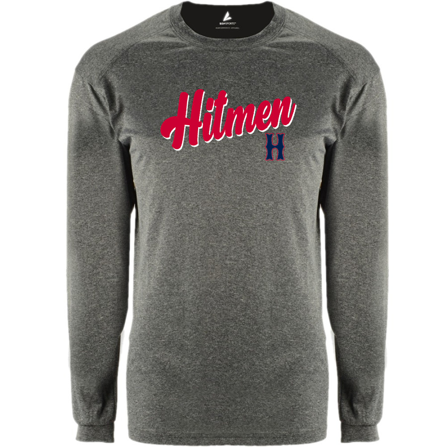 Hays Hitmen <span class="pdp-name-mascot">Hays Hitmen </span> BSN SPORTS Men's Phenom Long Sleeve T-Shirt