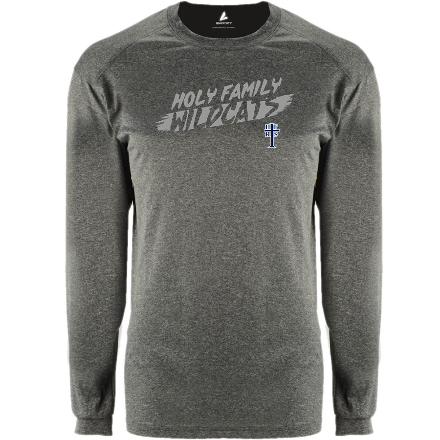 Holy Family Wildcats <span class="pdp-name-mascot">Holy Family Wildcats</span> BSN SPORTS Men's Phenom Long Sleeve T-Shirt