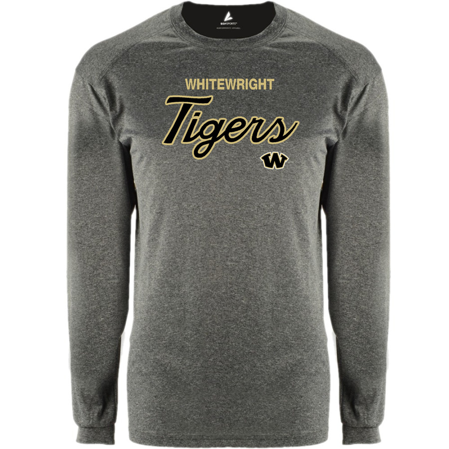 WHITEWRIGHT HIGH SCHOOL TIGERS <span class="pdp-name-mascot">WHITEWRIGHT TIGERS</span> BSN SPORTS Men's Phenom Long Sleeve T-Shirt