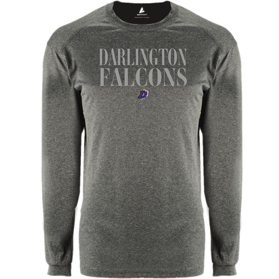 DARLINGTON HIGH SCHOOL FALCONS BSN SPORTS Men's Phenom Long Sleeve T-Shirt