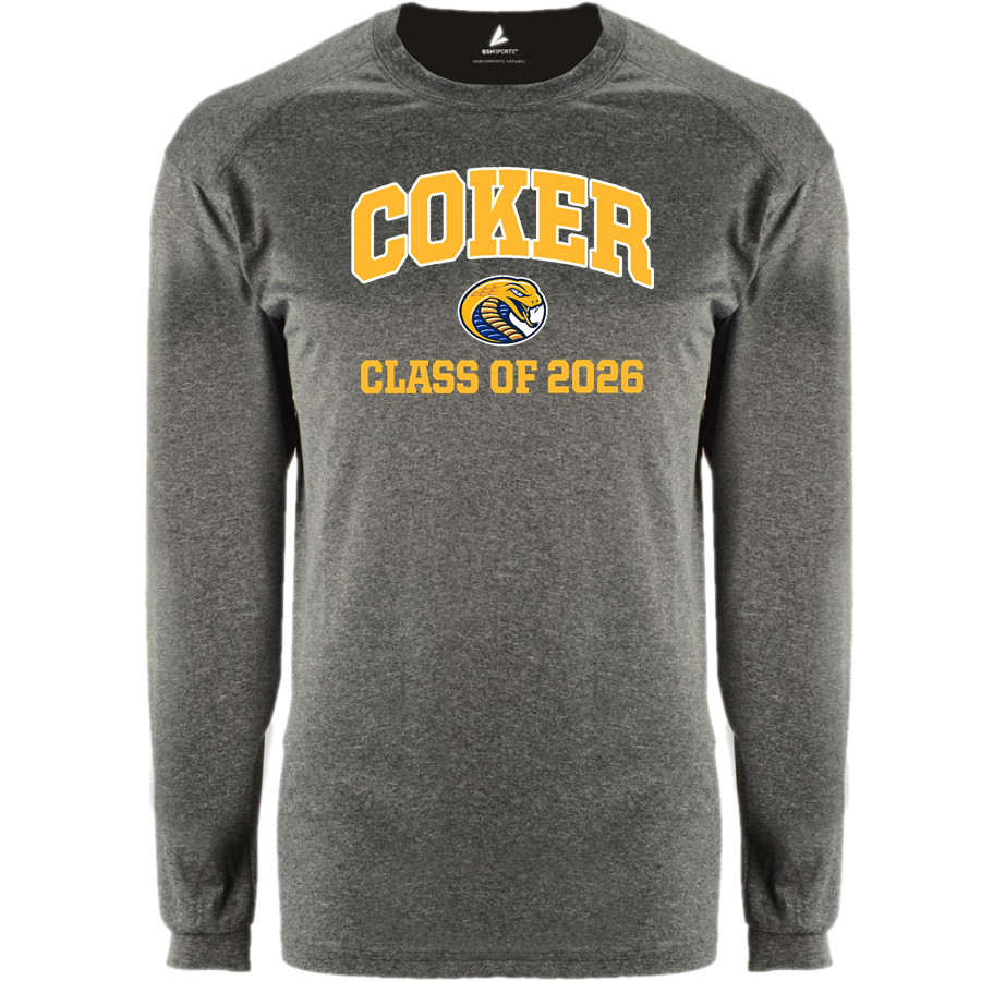 Coker Cobras <span class="pdp-name-mascot">Coker Cobras</span> BSN SPORTS Men's Phenom Long Sleeve T-Shirt