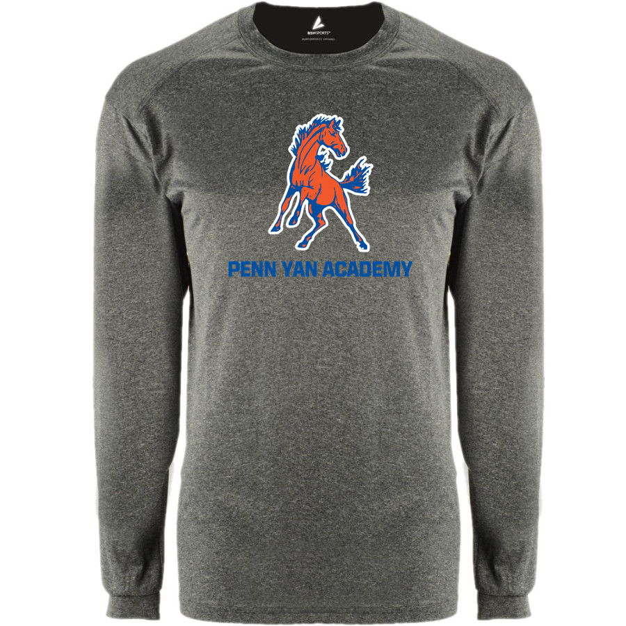 Penn Yan Academy Mustangs BSN SPORTS Men's Phenom Long Sleeve T-Shirt