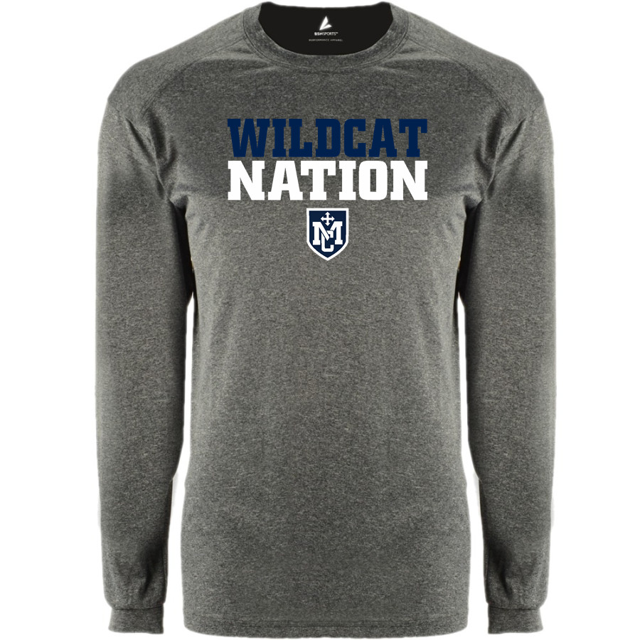 Marin Catholic Wildcats BSN SPORTS Men's Phenom Long Sleeve T-Shirt