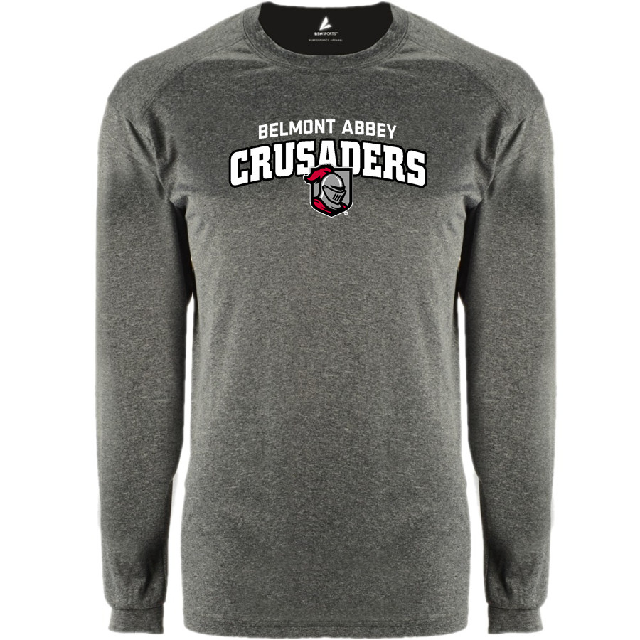Belmont Abbey College The Official Store of the Crusaders BSN SPORTS Men's Phenom Long Sleeve T-Shirt