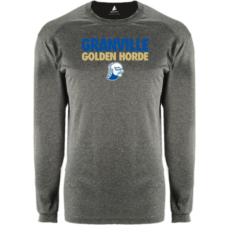 Granville Central Golden Horde <span class="pdp-name-mascot">Granville Golden Horde</span> BSN SPORTS Men's Phenom Long Sleeve T-Shirt