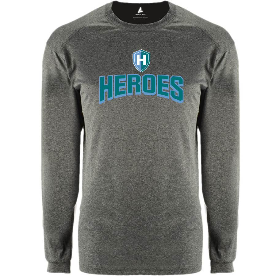 Hinsdale Heroes BSN SPORTS Men's Phenom Long Sleeve T-Shirt