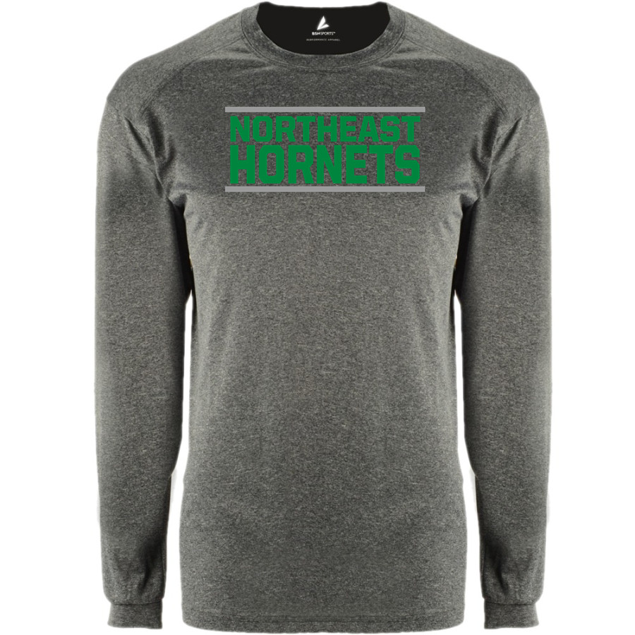 Northeast Hornets BSN SPORTS Men's Phenom Long Sleeve T-Shirt