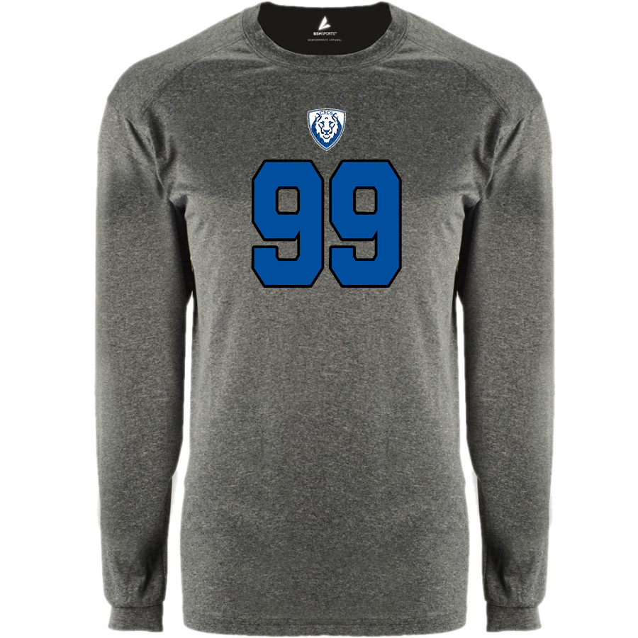 CENTRAL BAPTIST CHRISTIAN SCHOOL LIONS BSN SPORTS Men's Phenom Long Sleeve T-Shirt