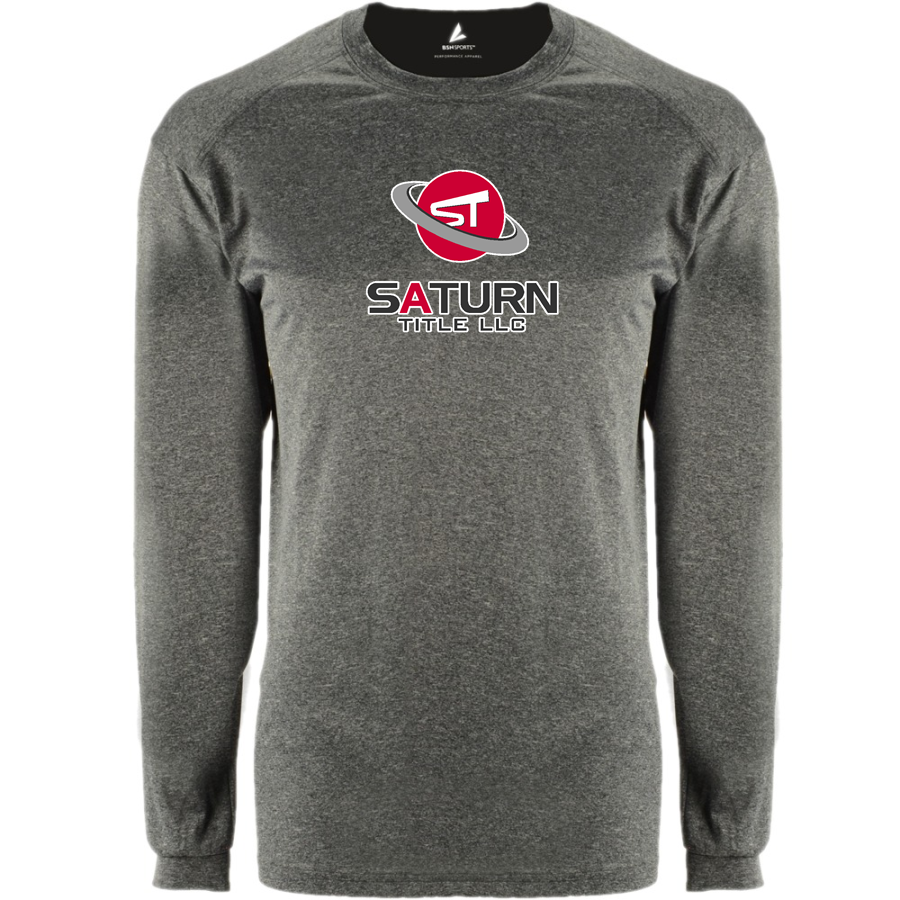 Saturn Title LLC Saturn Title <span class="pdp-name-mascot">Saturn Title LLC</span> BSN SPORTS Men's Phenom Long Sleeve T-Shirt