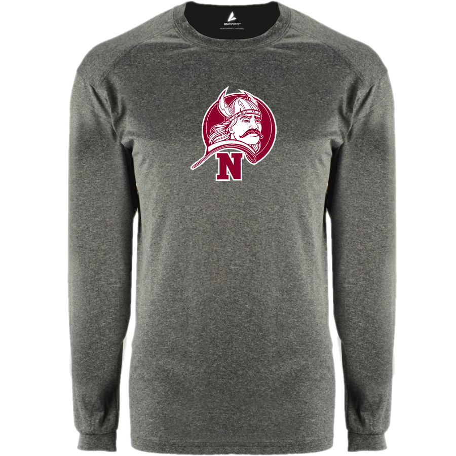 NORTHEAST HIGH SCHOOL VIKINGS <span class="pdp-name-mascot">NORTHEAST VIKINGS</span> BSN SPORTS Men's Phenom Long Sleeve T-Shirt