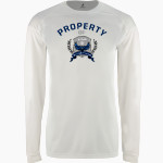 STEM Innovation Academy of the Oranges we rise together <span class="pdp-name-mascot">STEM Phoenix</span> BSN SPORTS Men's Phenom Long Sleeve T-Shirt Front Thumbnail