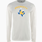 DIME BOX HIGH SCHOOL LONGHORNS <span class="pdp-name-mascot">DIME BOX LONGHORNS</span> BSN SPORTS Men's Phenom Long Sleeve T-Shirt Front Thumbnail