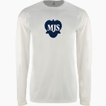 Mayfield Junior School Mustangs Online Store BSN SPORTS Men's Phenom Long Sleeve T-Shirt Front Thumbnail