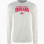 STEPHENS COUNTY HIGH SCHOOL INDIANS <span class="pdp-name-mascot">STEPHENS COUNTY INDIANS</span> BSN SPORTS Men's Phenom Long Sleeve T-Shirt Front Thumbnail
