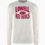 LOWELL HIGH SCHOOL RED DEVILS <span class="pdp-name-mascot">LOWELL RED DEVILS</span> BSN SPORTS Men's Phenom Long Sleeve T-Shirt Front Thumbnail