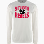 South Newton Rebels <span class="pdp-name-mascot">South Newton Rebels</span> BSN SPORTS Men's Phenom Long Sleeve T-Shirt Front Thumbnail