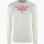 Pawnee Independent Indian <span class="pdp-name-mascot">Pawnee Independent Indian</span> BSN SPORTS Men's Phenom Long Sleeve T-Shirt Front Thumbnail