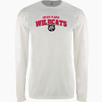 DEER PARK HIGH SCHOOL WILDCATS <span class="pdp-name-mascot">DEER PARK WILDCATS</span> BSN SPORTS Men's Phenom Long Sleeve T-Shirt Front Thumbnail