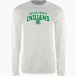 SEMINOLE COUNTY HIGH SCHOOL INDIANS <span class="pdp-name-mascot">SEMINOLE COUNTY INDIANS</span> BSN SPORTS Men's Phenom Long Sleeve T-Shirt Front Thumbnail