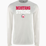 MUNSTER HIGH SCHOOL MUSTANGS <span class="pdp-name-mascot">MUNSTER MUSTANGS</span> BSN SPORTS Men's Phenom Long Sleeve T-Shirt Front Thumbnail