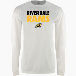 RIVERDALE HIGH SCHOOL RAMS <span class="pdp-name-mascot">RIVERDALE RAMS</span> BSN SPORTS Men's Phenom Long Sleeve T-Shirt Front Thumbnail