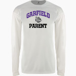 Garfield Bulldogs BSN SPORTS Men's Phenom Long Sleeve T-Shirt Front Thumbnail