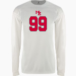 MOUNT ZION HIGH SCHOOL EAGLES BSN SPORTS Men's Phenom Long Sleeve T-Shirt Front Thumbnail