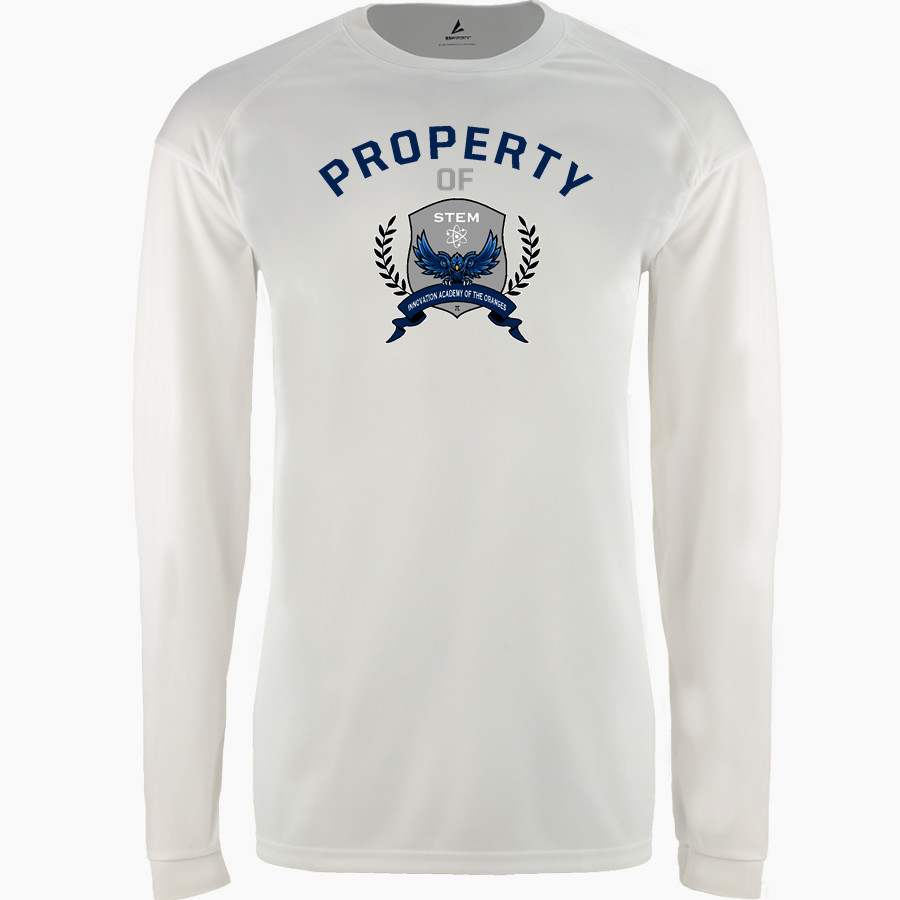 STEM Innovation Academy of the Oranges we rise together <span class="pdp-name-mascot">STEM Phoenix</span> BSN SPORTS Men's Phenom Long Sleeve T-Shirt