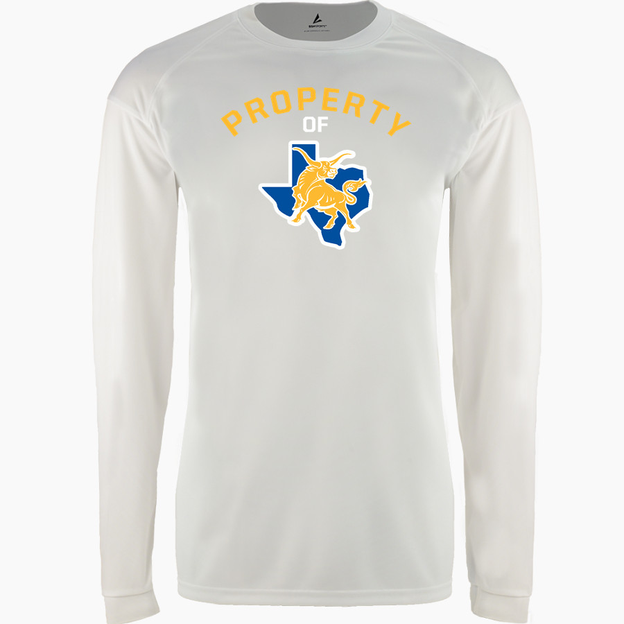 DIME BOX HIGH SCHOOL LONGHORNS <span class="pdp-name-mascot">DIME BOX LONGHORNS</span> BSN SPORTS Men's Phenom Long Sleeve T-Shirt