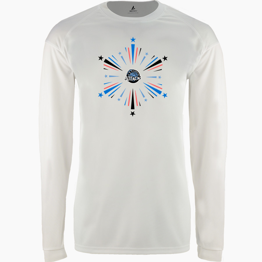 Connecticut Attack <span class="pdp-name-mascot">Attack Lightning</span> BSN SPORTS Men's Phenom Long Sleeve T-Shirt