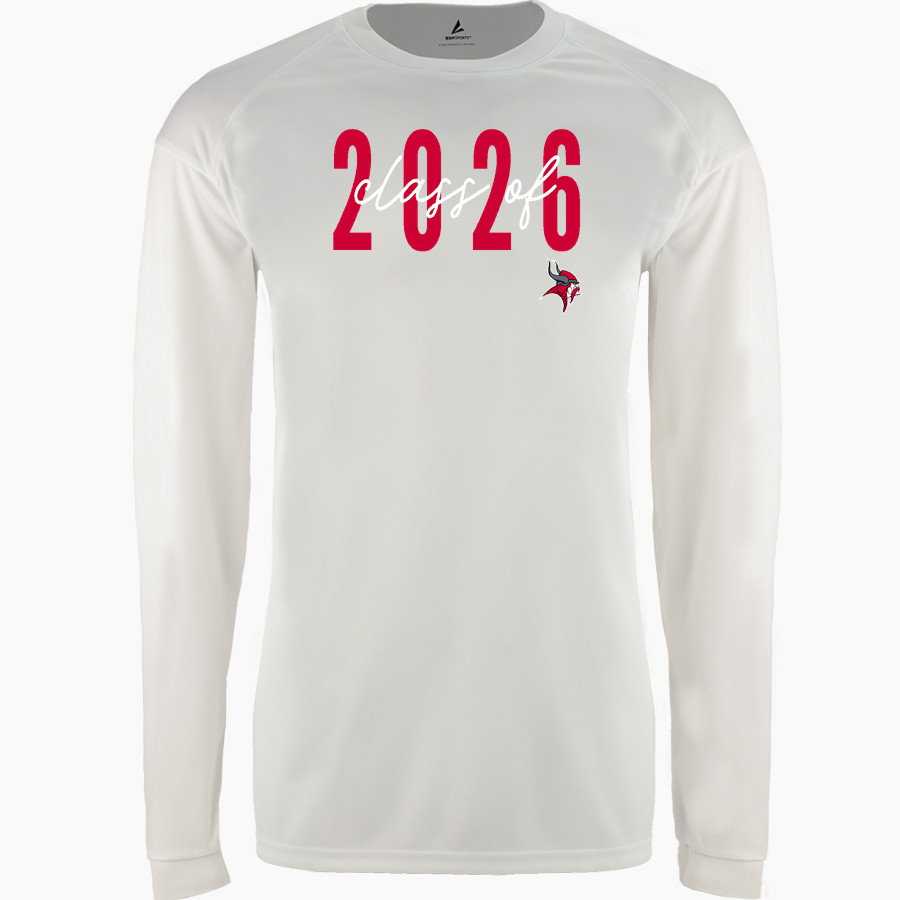 Montgomery Vikings BSN SPORTS Men's Phenom Long Sleeve T-Shirt