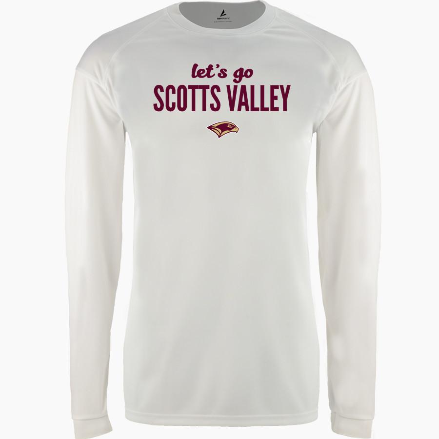 Scotts Valley Falcons BSN SPORTS Men's Phenom Long Sleeve T-Shirt