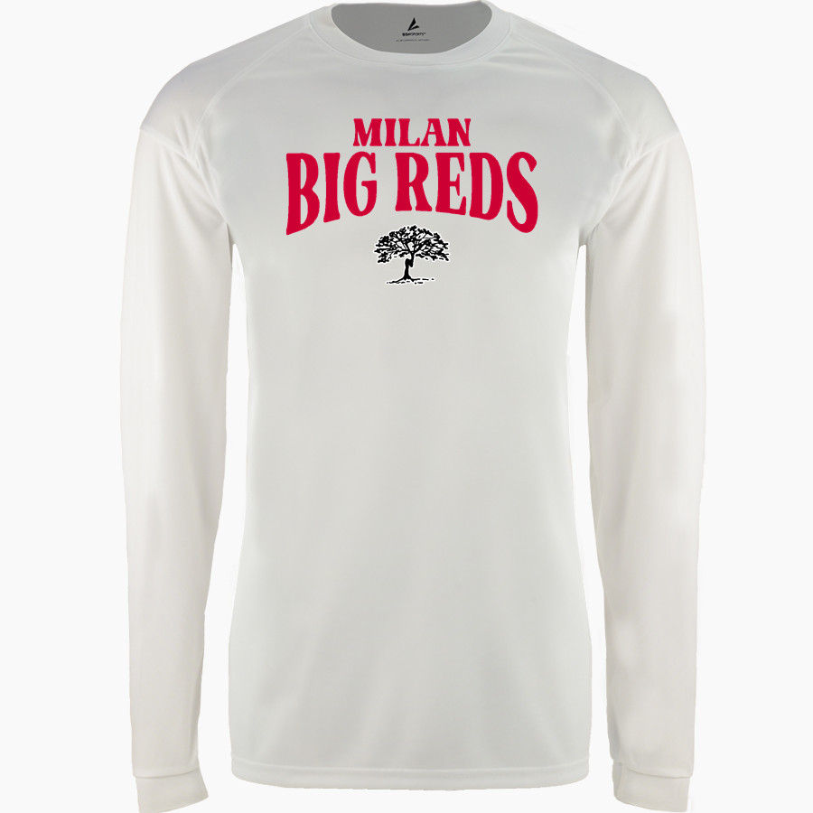 Milan Big Reds <span class="pdp-name-mascot">Milan Big Red</span> BSN SPORTS Men's Phenom Long Sleeve T-Shirt