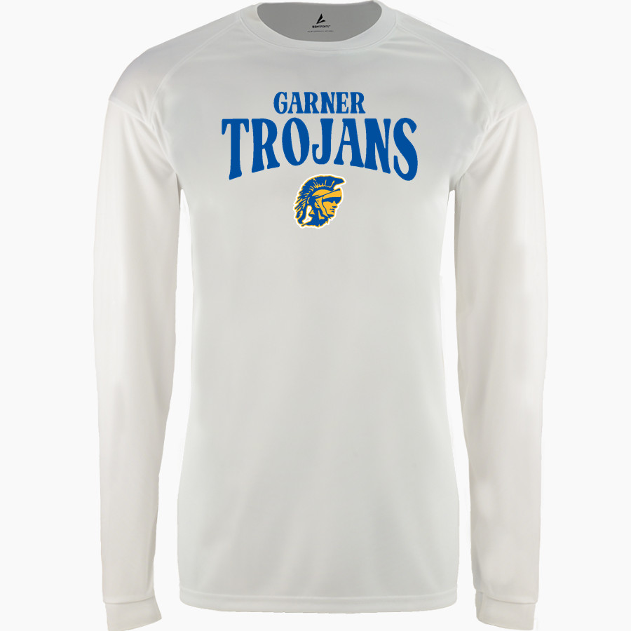 GARNER HIGH SCHOOL TROJANS BSN SPORTS Men's Phenom Long Sleeve T-Shirt