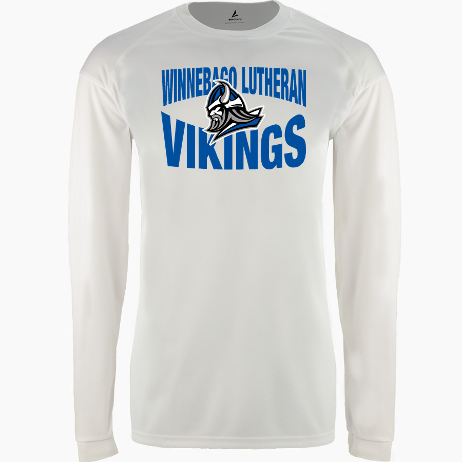 Winnebago Lutheran Vikings Online Store <span class="pdp-name-mascot">Winnebago Lutheran Academy Vikings</span> BSN SPORTS Men's Phenom Long Sleeve T-Shirt