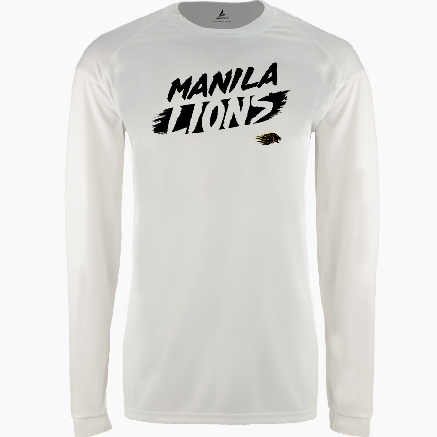 Manila Lions <span class="pdp-name-mascot">Manila Lions</span> BSN SPORTS Men's Phenom Long Sleeve T-Shirt