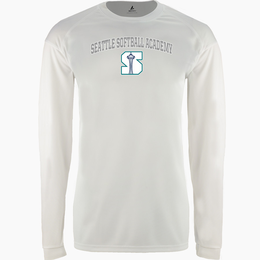 Seattle Softball Academy Seattle <span class="pdp-name-mascot">Seattle Softball Academy</span> BSN SPORTS Men's Phenom Long Sleeve T-Shirt