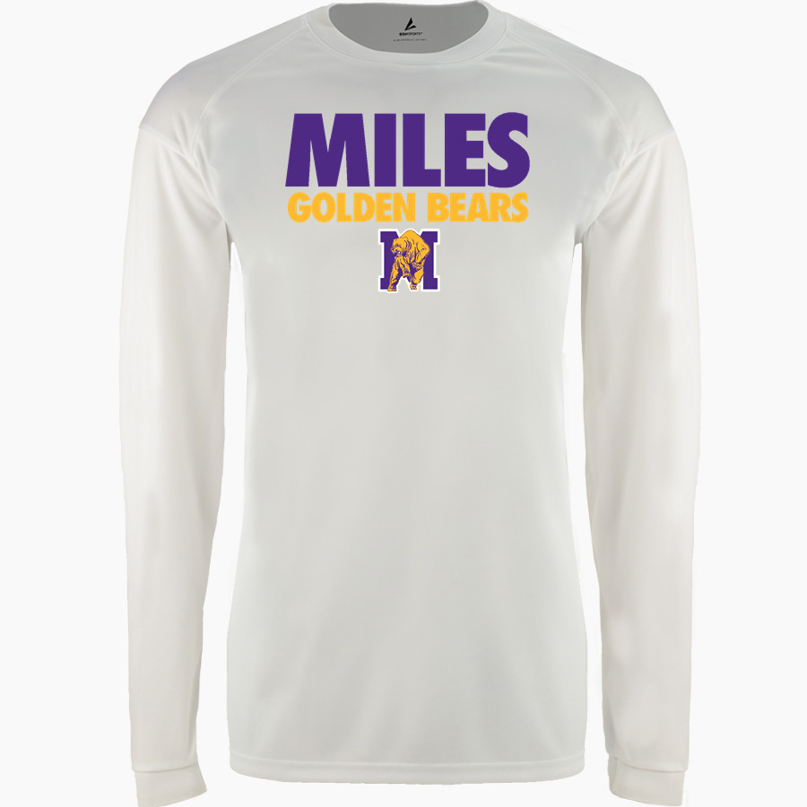 Miles Golden Bears BSN SPORTS Men's Phenom Long Sleeve T-Shirt