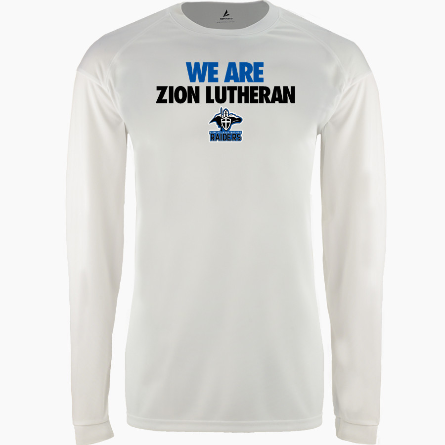 Zion Lutheran Raiders BSN SPORTS Men's Phenom Long Sleeve T-Shirt