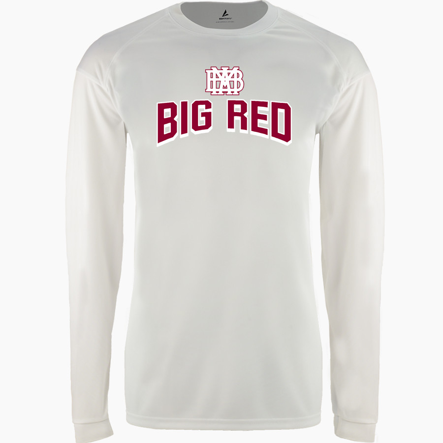 Montgomery Bell Academy Online Apparel Store <span class="pdp-name-mascot">Montgomery Bell Academy Big Red</span> BSN SPORTS Men's Phenom Long Sleeve T-Shirt