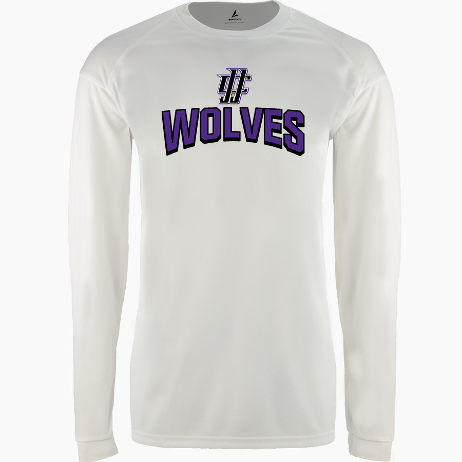 JJC Wolves <span class="pdp-name-mascot">JJC Wolves</span> BSN SPORTS Men's Phenom Long Sleeve T-Shirt