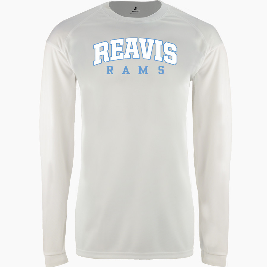 REAVIS HIGH SCHOOL RAMS BSN SPORTS Men's Phenom Long Sleeve T-Shirt