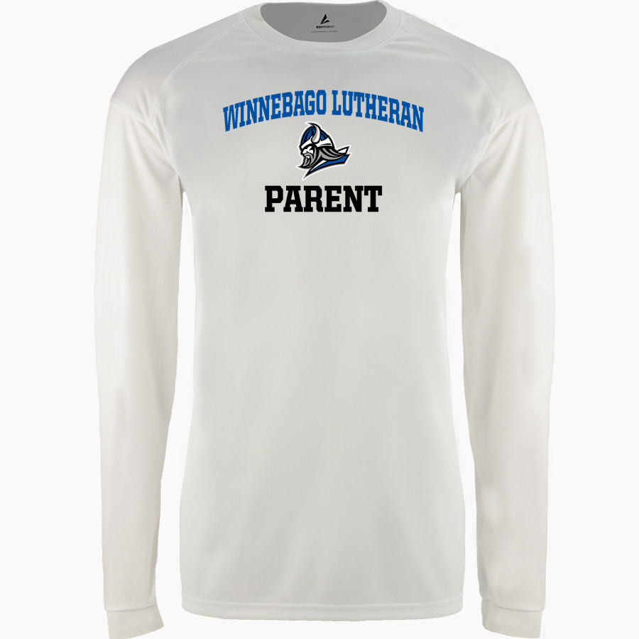 Winnebago Lutheran Vikings Online Store BSN SPORTS Men's Phenom Long Sleeve T-Shirt