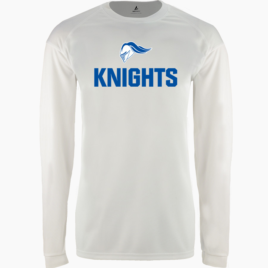 ROCKY BAYOU CHRISTIAN SCHOOL KNIGHTS BSN SPORTS Men's Phenom Long Sleeve T-Shirt